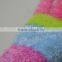 fashion lady wholesale winter pure color feather yarn knit warn gloves