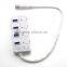 Super high speed computer switch button 4 port usb 3.0 hub