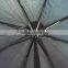 3 folding polyester parasol umbrella Portable check man's umbrella