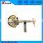 Decorative iron peacock tail curtain rod/curtain pole set (6025-22H4L3W)