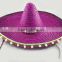 Large brim sombrero hat