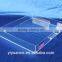 Clear acrylic serving coaster tray/rectangular lucite tray with handles                        
                                                Quality Choice