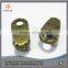 Bronze metal shoe hook for climbing