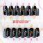 Different Shapes Super Flash Metal Rings Nail Accessories Metal Ring Circle Star Rings ZX:R487