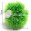 Hot Sale 2015 New Arrival Beautiful Aquarium Plastic Green Seaweed Moss Ball Decoration For Fish Tank