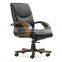 Wooden armrest leather office chairs adjustable armrest GZH-SJ1008AH