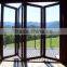 Newest plastic frame folding doors for the balcony,Plastic glass doors
