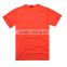 2016 very cheap orange promitional training tshirt wholesale