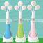 3pcs Head Synthetic Hair Electrical Facial Brush