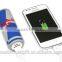 top sell pvc material can shape mini power bank 2200mah
