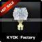 KYOK moder glass curtain rod finials&decorative glass curtain rod finials