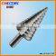 2016 HSS Step Drill with straight flute --CHTOOLS