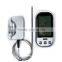 Digital Wireless Remote Kitchen Oven Food Cooking,BBQ Grill Smoker Meat Thermometer With Sensor Probe,Temperature Gauge&Alert