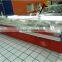 Hot sell commercial fresh meat chiller/refrigerator showcase with CE/ROHS approve