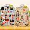 cartoon shape pvc paper stickers for promotional gift/luggage sticker