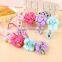 Fashion Flower Dot Baby Girls Hair Clips Cute Kids Hair Accessories Candy Color Children Products Hairpin Elastic Hair Bands