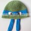 baby halloween gift knitted character ninja turtle hats