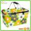 The new fashion leisure environment for a picnic basket folded supermarket shopping basket