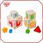 Educational geometric shape construction outdoor wooden building blocks toy                        
                                                Quality Choice