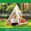 Colorful Outdoor Indian Kids Play Teepee Tent