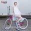 2016 new women's bicycle disposable transparent plastic raincoat sell like hot cakes