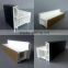 white/Co-extrusion/full color/wood laminated colour, 60 series casement upvc profile for windows