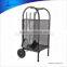 Hot Sale Stainess Steel removable firewood cart