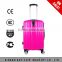 Hard shell spinner abs pc 22 inches school traveling ladies luggage bags