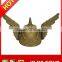 Gold Plastic Viking Hat with Angel Wings Parties & Carnivals & Christmas Plays