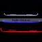 error free white red blue led door sill scuff plate led car door sill plate light for bmw f10 f18 led smd moving chips