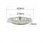 Stainless steel serving tray with mirror effect