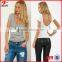 2014 New Arrival Beauty Women Casual T shirt design tshirt bulk buy from china