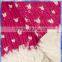 women bird eyes knitted one finger gloves with fleecy lining