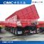 China Hot Sales 3 Axle 60Ton Side Tipper Dump Truck Trailer