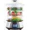 11.5L electric digital stainless steel food steamer