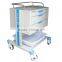 Hospital ABS Surgical Medical Dressing Equipment Trolley Sale