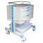 New Style Best Sell Steel Medical Tool Trolley With Drawers