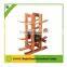 Best quality round handmade wooden wine rack