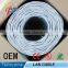 FTP cat5e CCA/CCS/bare copper 4pairs twisted solid bulk 1000ft network cable