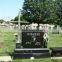 Customized Polished China Black Granite Monument