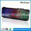 Fancy Lovely USB wired rainbow backlit gaming keyboard as Christmas gift