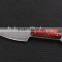OEM Hunting Knife Application and wood Handle Material Damascus knife