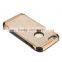 Electroplating Metal Cover Hybird TPU+PC Hard Case Shockproof Armor Back Case for IPhone 6 6s 6s Plus Samsung s7 S7edge