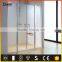 Hot modern design aluminum glass enclosed pivot shower cubicle