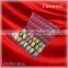 24 blister macaron gift tray with 0.55 mm clear food grade PET