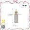 Simple design 25ml empty cosmetic plastic dropper bottle