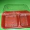 Wholesale disposable PP blister tray for food/diligent and beautiful food container