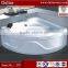 massage bathtub price, double whirlpool bathtubs, China bathtub with arm and head rest