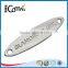 Fashion Bikini/Swimwear Silver Custom Metal Clothing Labels