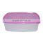 Crisper Plastic Lunch Box With Fork and Spoon